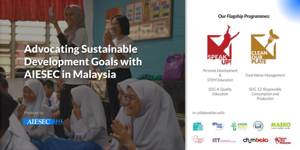 AIESEC in Malaysia’s effort in driving SDGs through National Community Projects